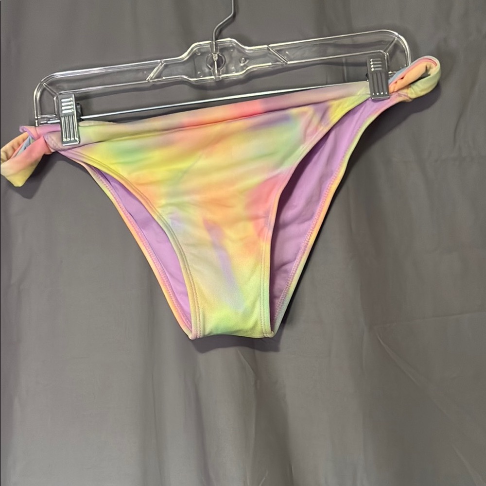 wild fable Pastel Tie-Dye Bikini Bottoms in Yellow, Pink, Purple